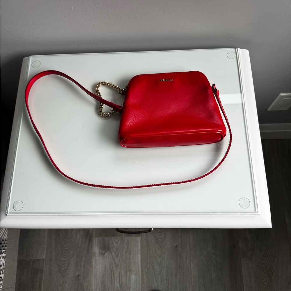 Furla Red Crossbody Bag